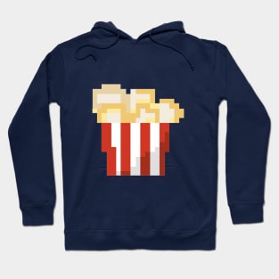 Pixel Art - popcorn Hoodie